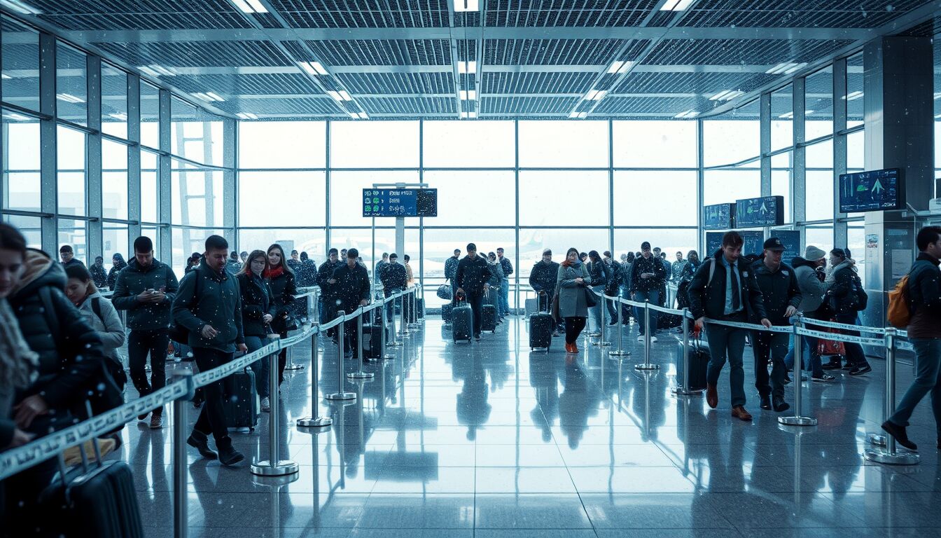 Tempesta di neve a New York: come affrontare disagi e cancellazioni voli durante le festività