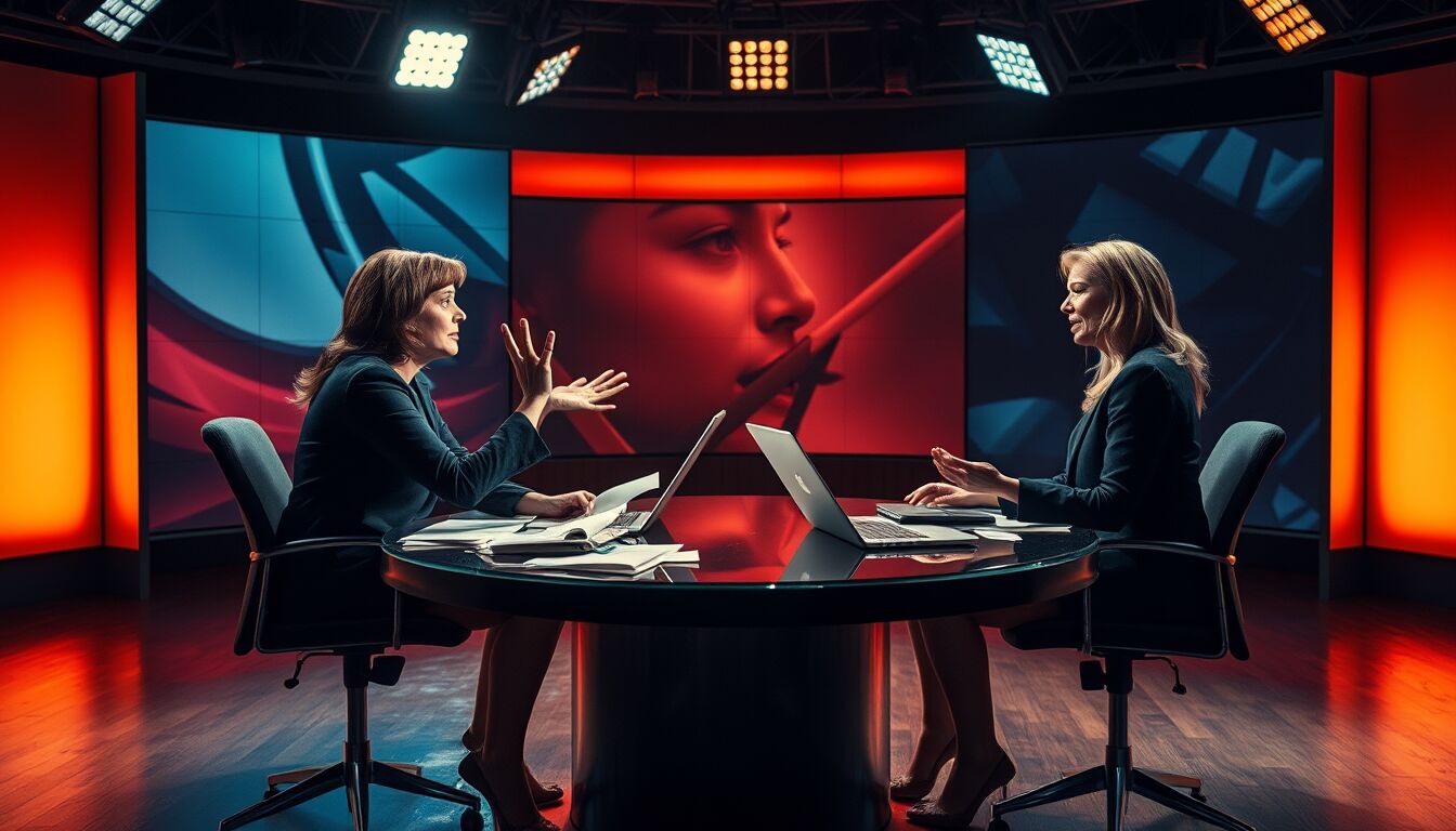 Bar Centrale, rissa verbale tra Bortone e Lambertucci: tensione alle stelle, esplode il caos in diretta