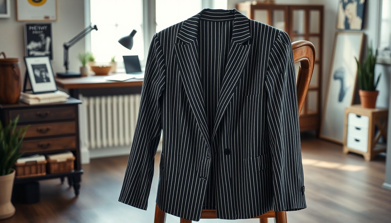 Completo gessato protagonista assoluto: come indossarlo oggi con stile impeccabile dal lavoro all’aperitivo