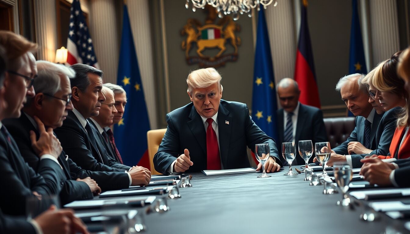 Donald Trump scuote l’Europa alla vigilia di Davos con una mossa che ribalta il tavolo globale
