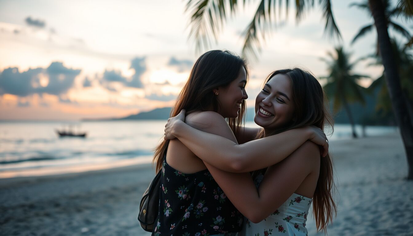 Elodie e Franceska abbracciate: il gesto in Thailandia che scatena indiscrezioni e divide i fan