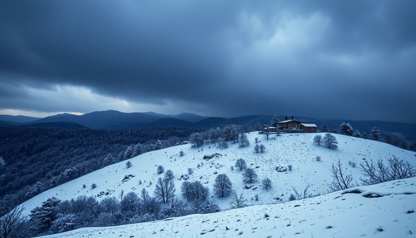 Gelo artico sull’Italia, maltempo in arrivo: piogge torrenziali e neve a bassa quota sorprendono l’Epifania