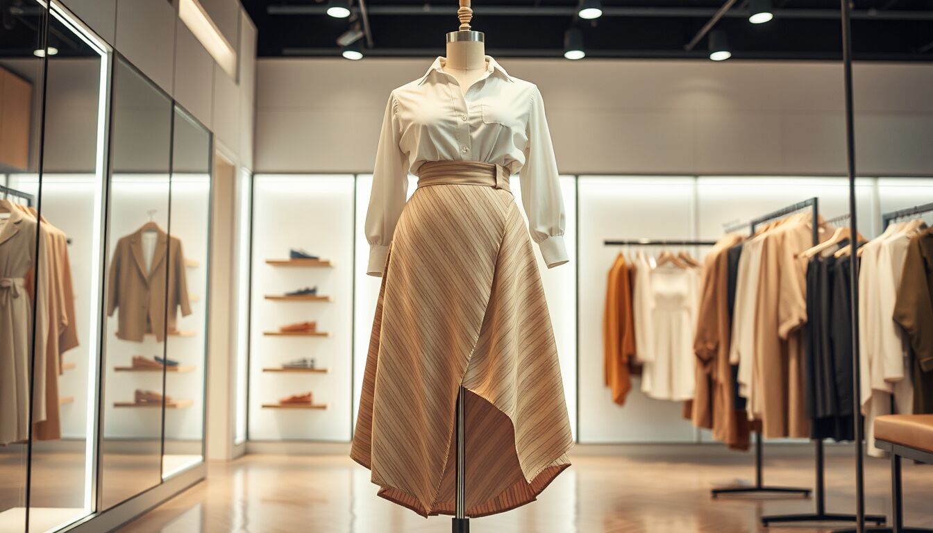 Gonna a portafoglio: il segreto che slancia ogni fisico e gli abbinamenti giusti da provare ora