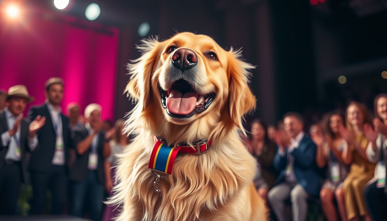 Indy cane attore batte tutti agli Astra Awards, retriever superstar spodesta Ethan Hawke e conquista il pubblico