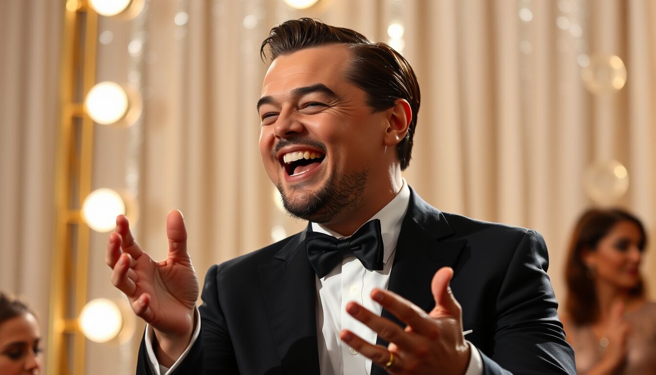 Leonardo DiCaprio spiazza ai Golden Globe: il video dietro le quinte esplode sui social