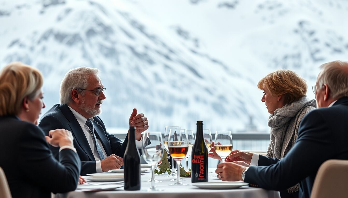 Lutnick al centro delle proteste alla cena del World Economic Forum, tensioni e messaggi simbolici a Davos