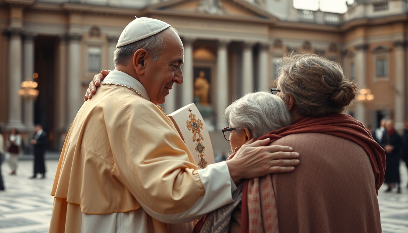 Papa Leone XIV commuove San Pietro: l’abbraccio che svela il dolore dei genitori di Crans-Montana