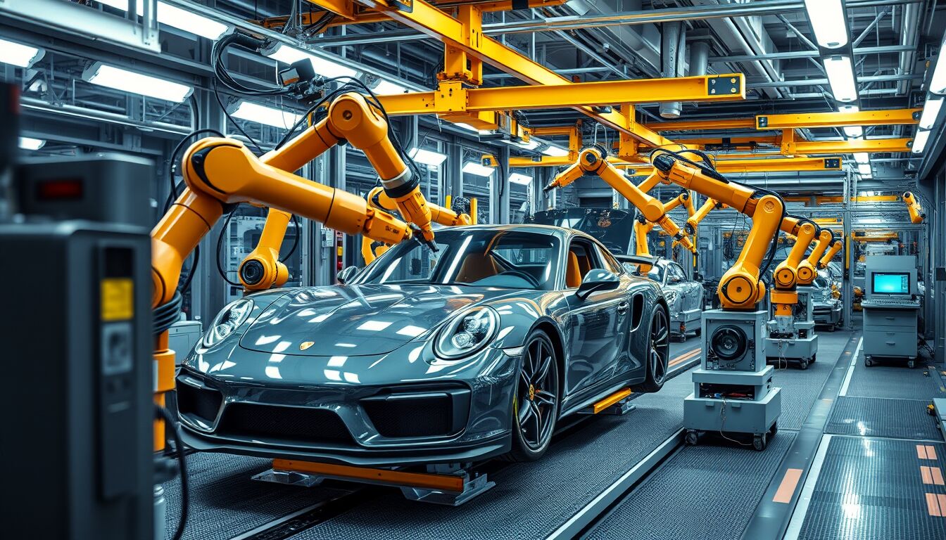 Porsche rivoluziona le fabbriche: produzione modulare per auto su misura, costi giù e velocità record