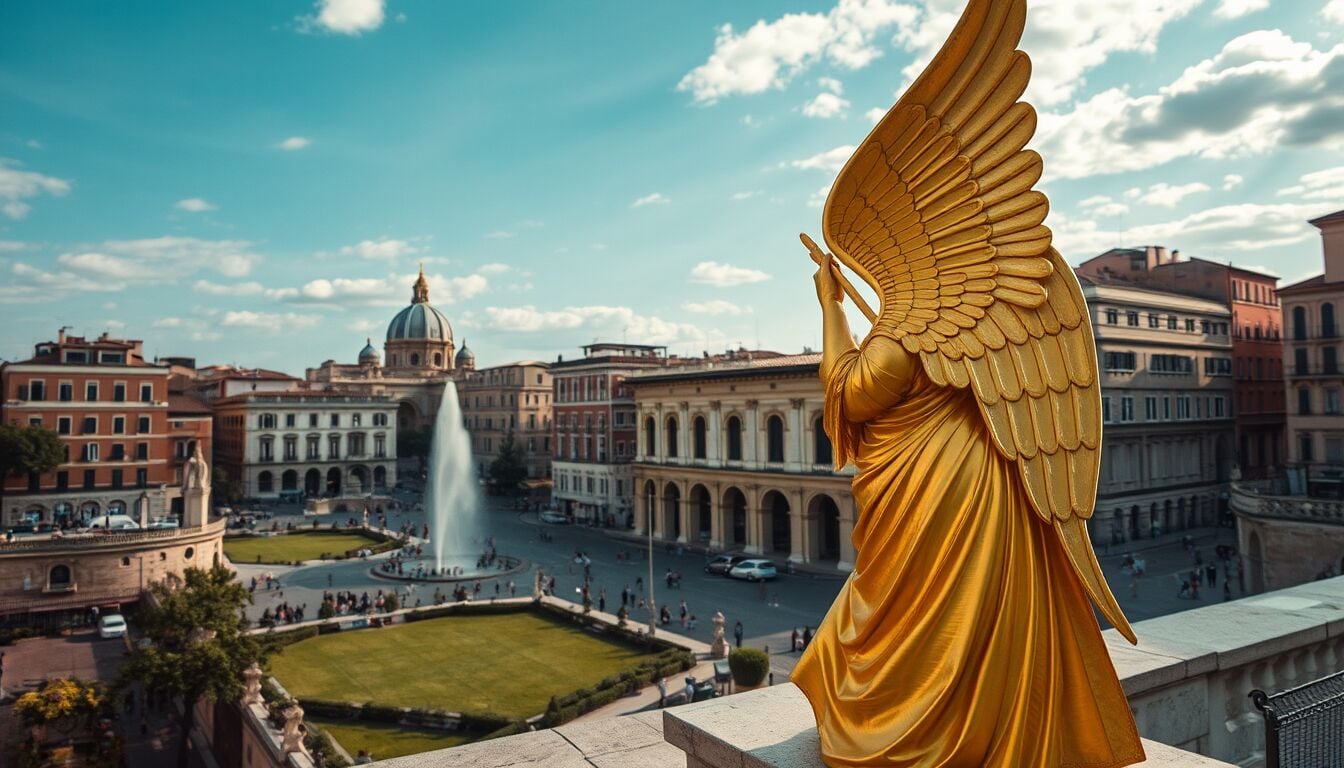 Roma, il giallo dell’angelo somigliante a Meloni scuote il Vicariato