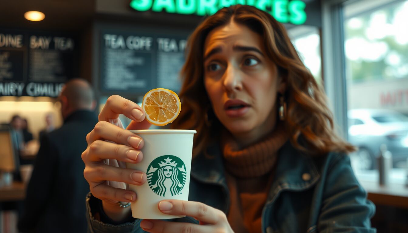 Starbucks shock prezzi: fetta di limone a costo folle scatena la rabbia del cliente e la replica aziendale
