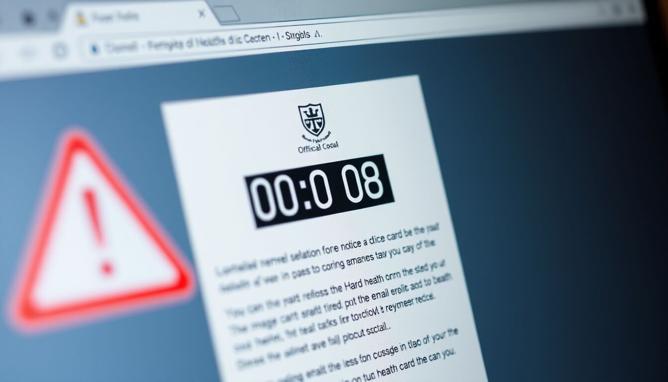 Tessera sanitaria a rischio: la trappola delle email truffa che svuota i tuoi dati in pochi clic