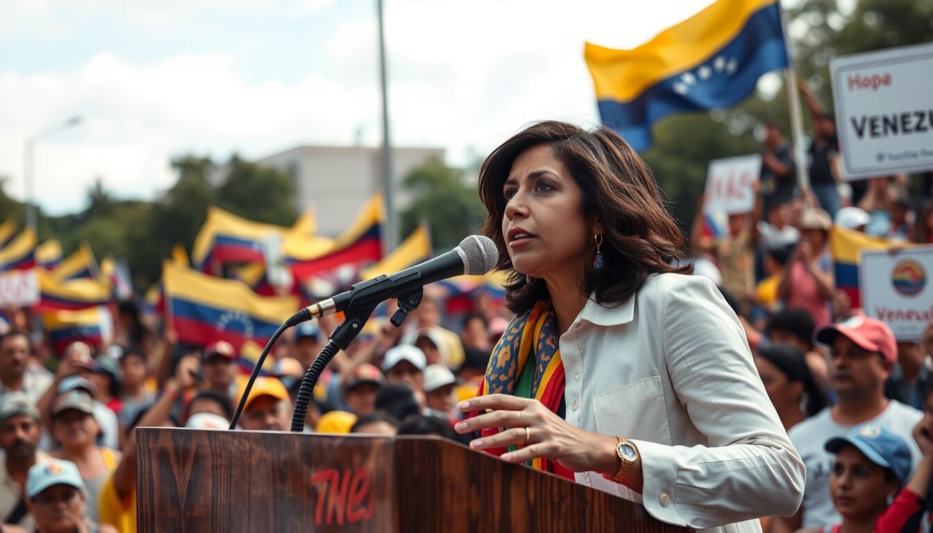 Venezuela sull’orlo del cambiamento Machado lancia la sfida Edmundo González punta al palazzo presidenziale