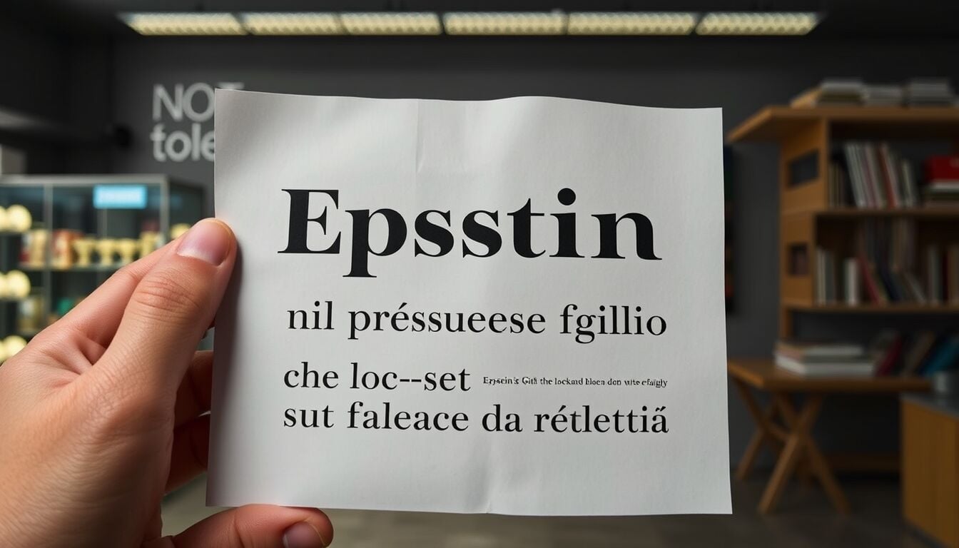 Epstein e il presunto figlio segreto che può cambiare l’eredità