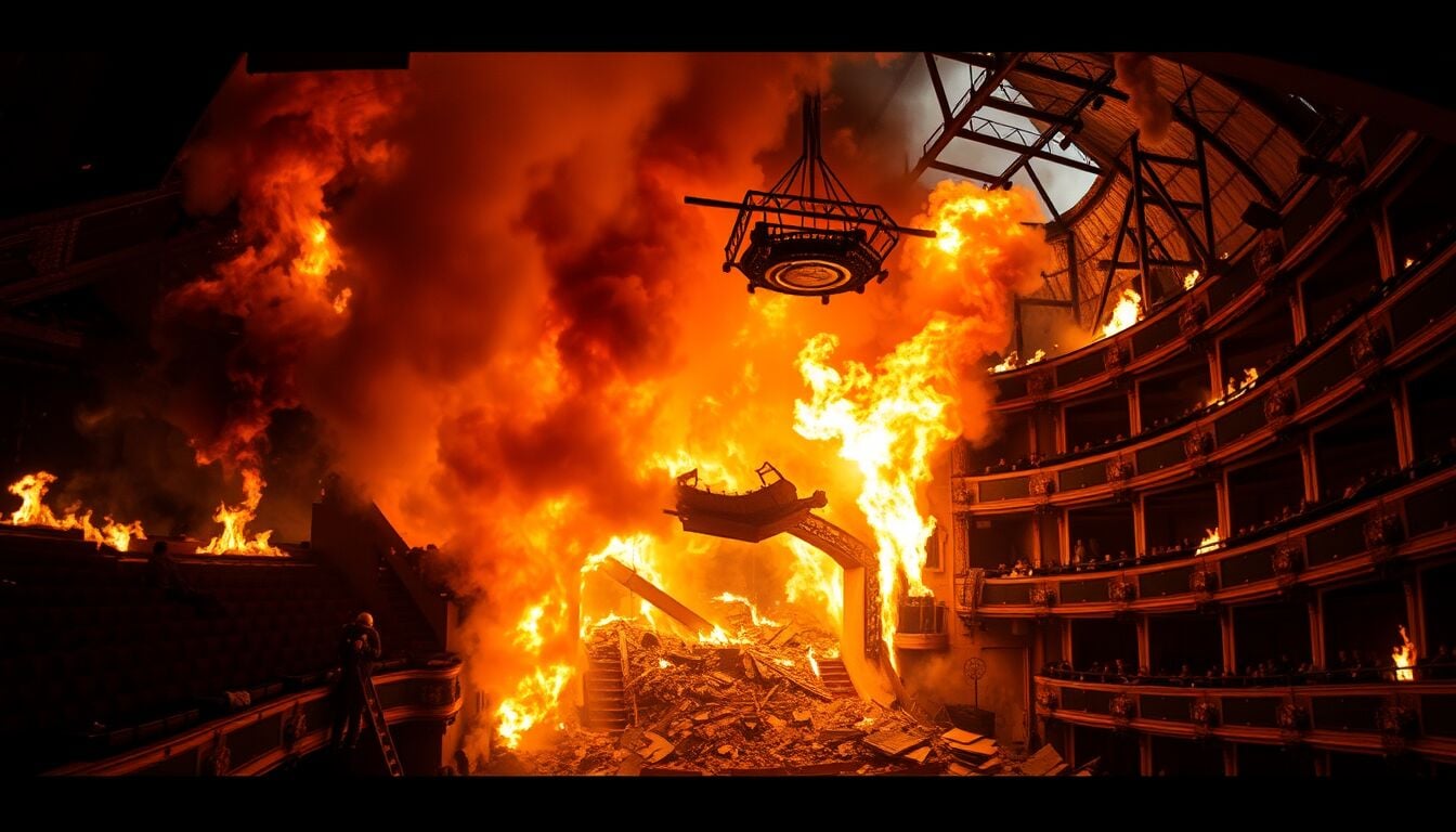 Napoli, devastante incendio al teatro Sannazaro nel centro cittadino