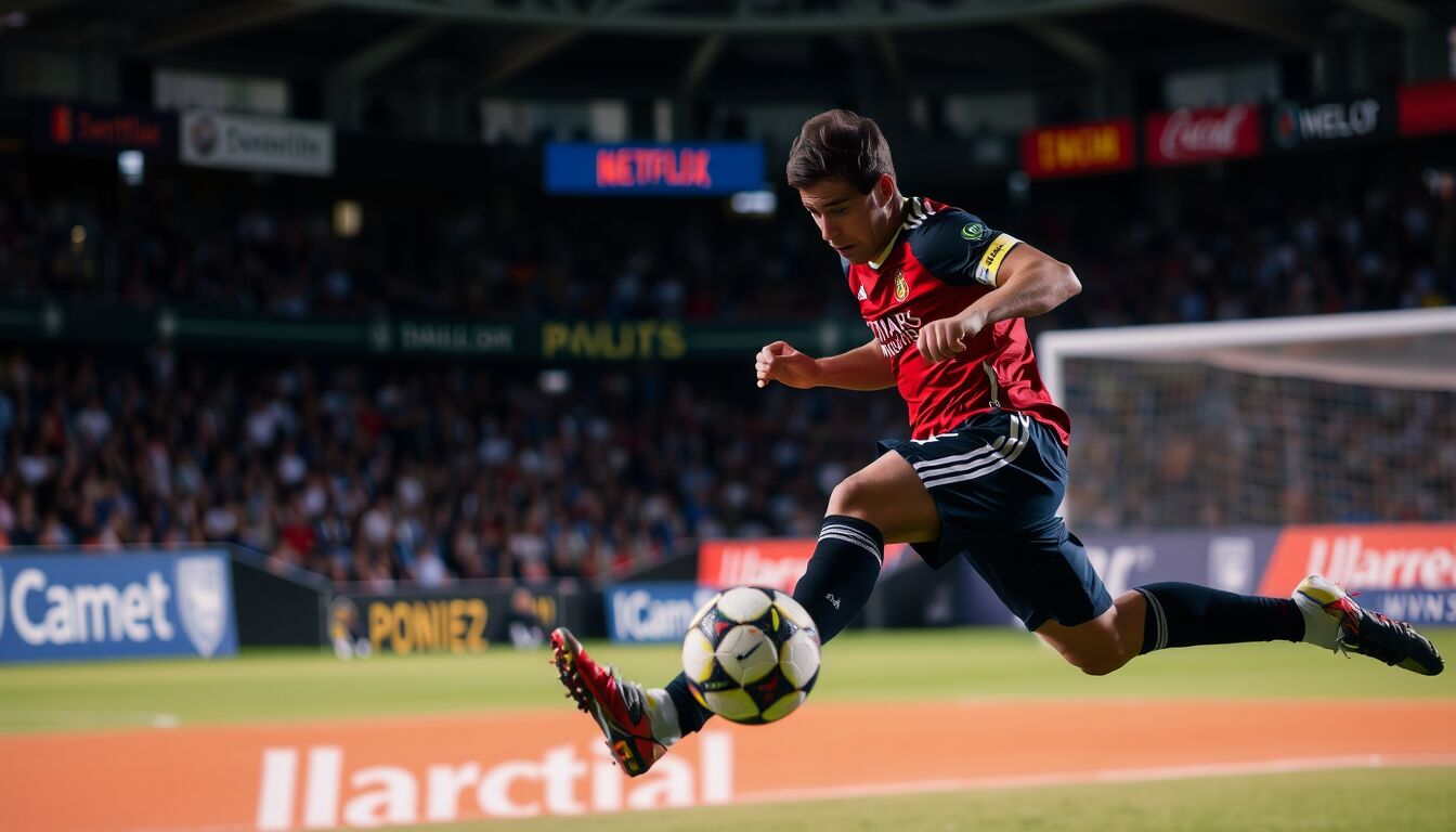 Netflix punta la Premier League mentre il calcio esplode sui social