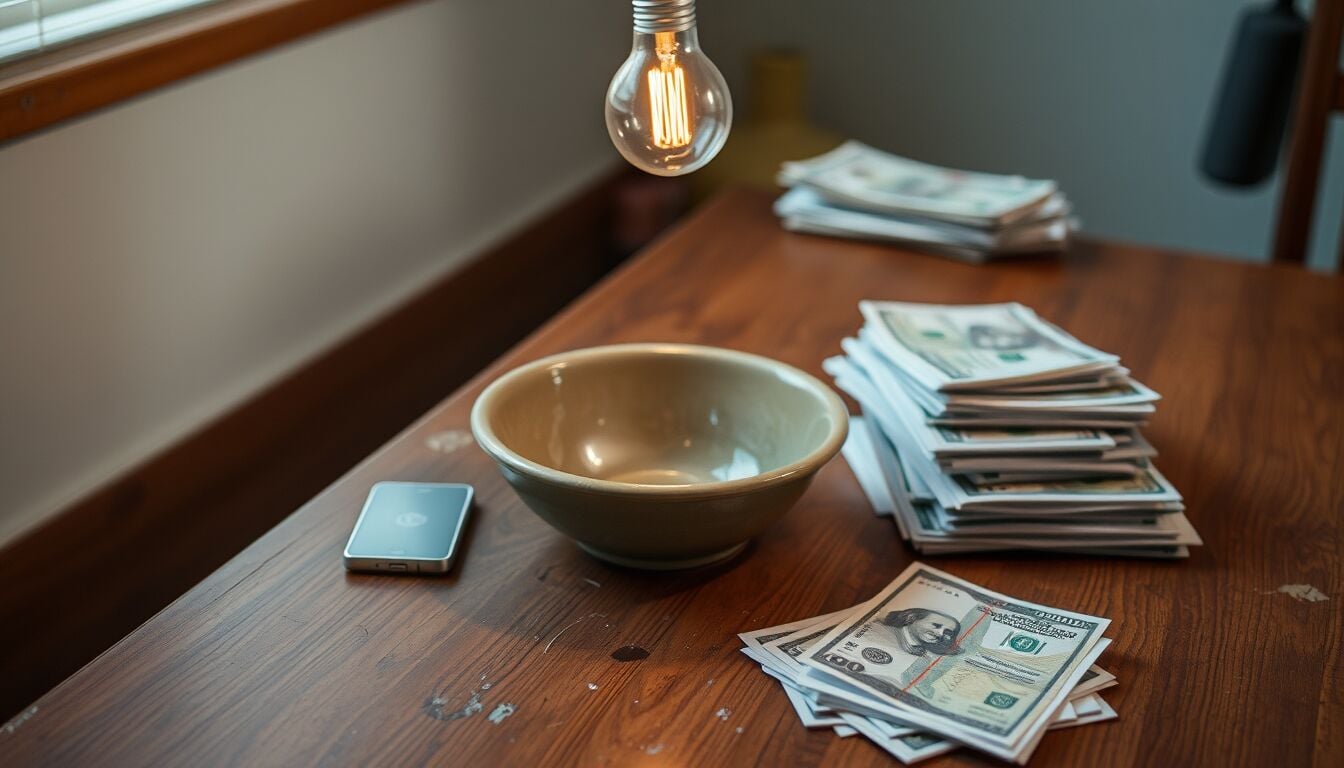 Pensionato italiano con 1200 euro al mese fatica a mantenere famiglia