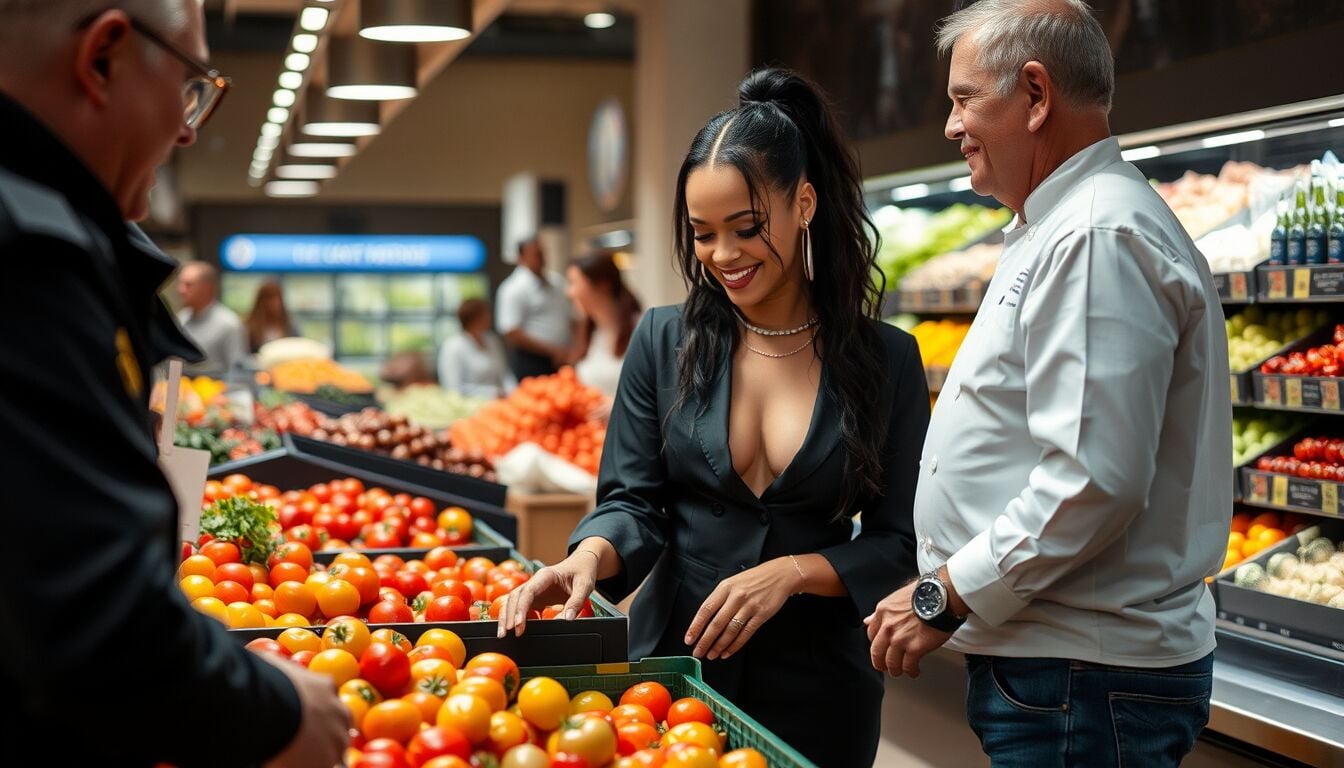 Rihanna resta senza carrello al supermercato per bizzarro scambio