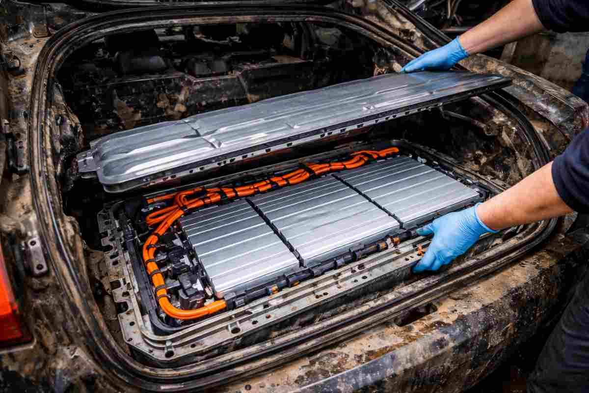 auto elettrica scoperta