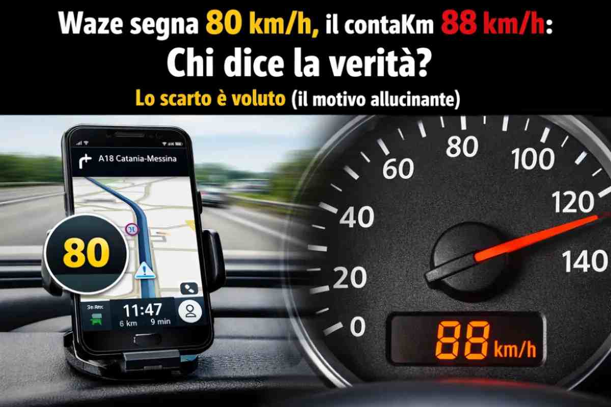 contachilometri app di navigazione non sempre correlate