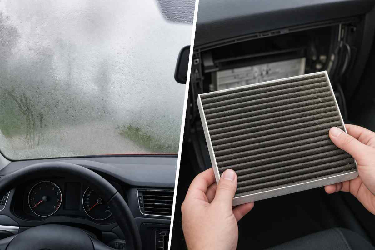 cosa fare se vetro auto è appannato