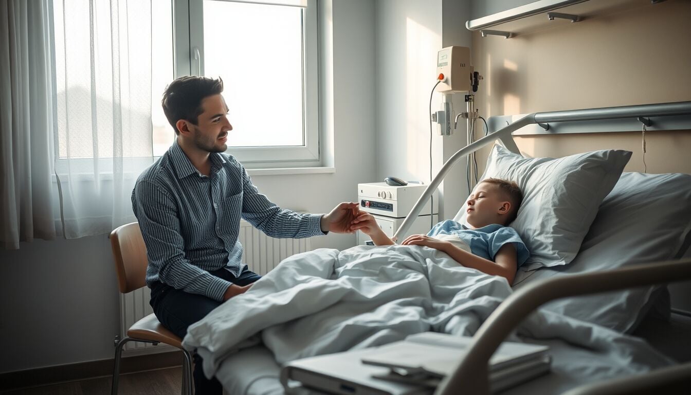 Achille Lauro visita in ospedale i ragazzi feriti nell’incendio