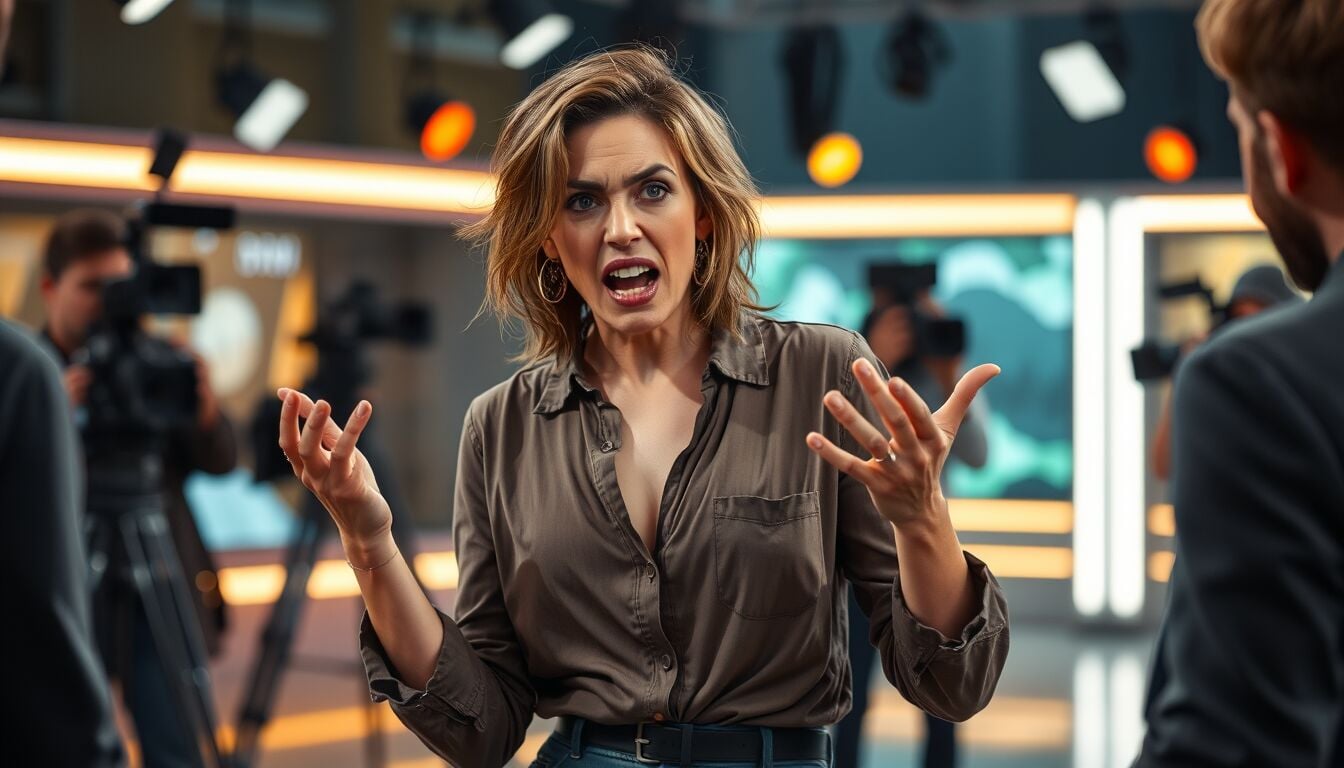 Adriana Volpe furiosa al GfVip minaccia l’addio in diretta
