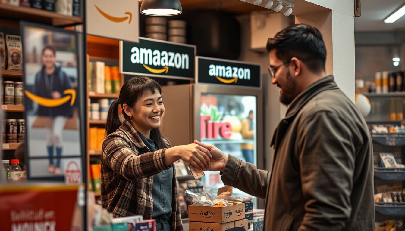 Amazon introduce il pagamento in contanti con una nuova procedura