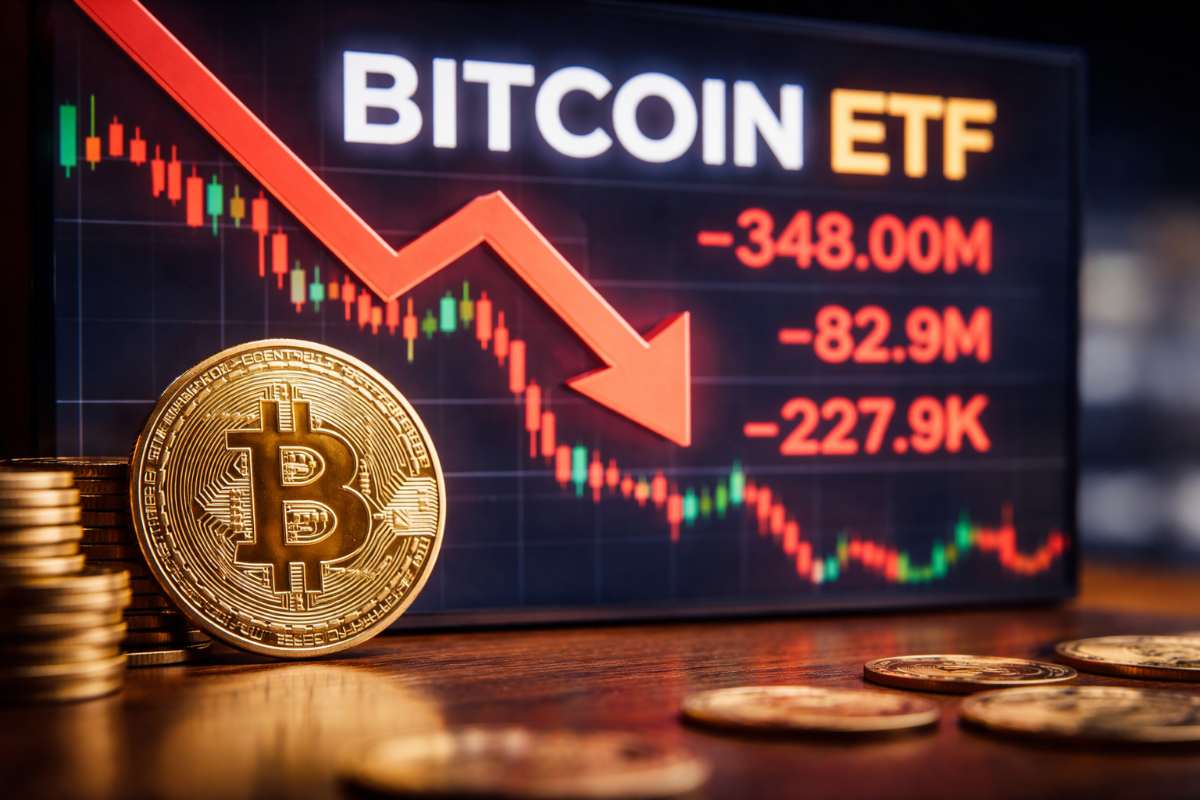bitcoin deflusso mercato