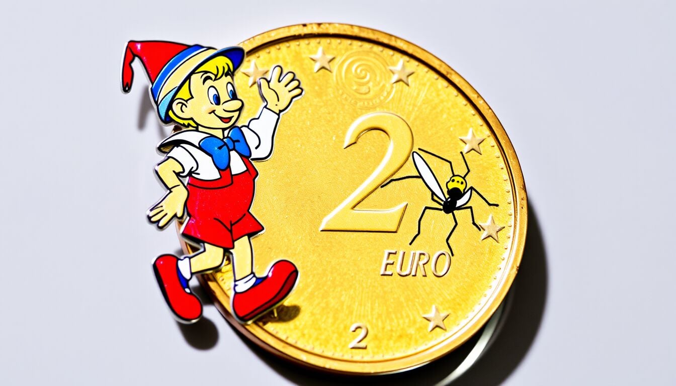Carlo Collodi celebrato con una nuova moneta commemorativa che rende omaggio all’autore di Pinocchio