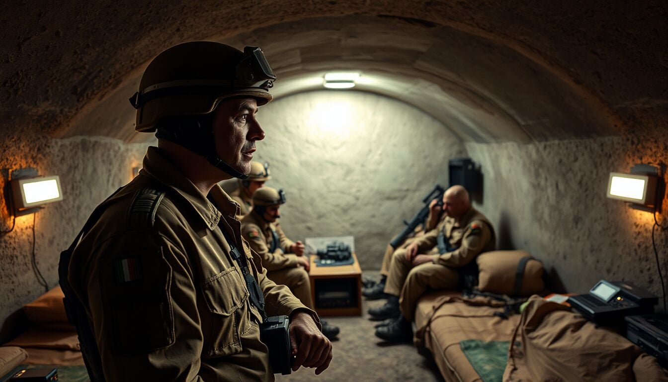 Comandante base italiana Erbil descrive vita nei bunker e assicura che il morale del contingente resta alto