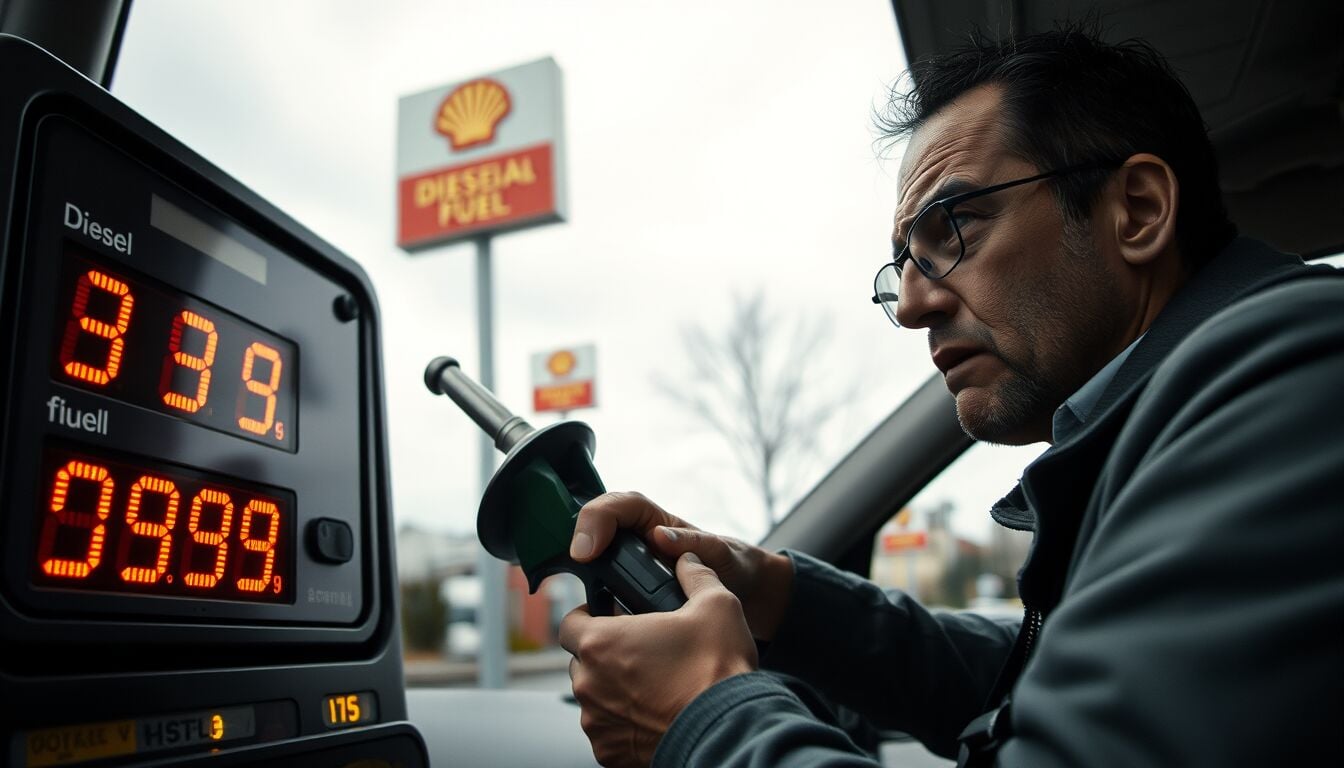 Diesel, rincaro pesante alla pompa: pieno più caro di oltre 14 euro rispetto a fine febbraio