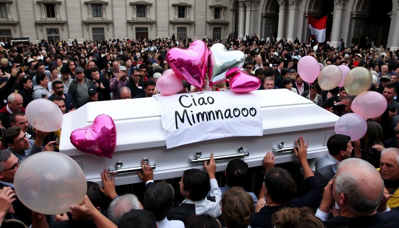 Domenico Caliendo, commozione ai funerali a Nola tra abbracci e canti