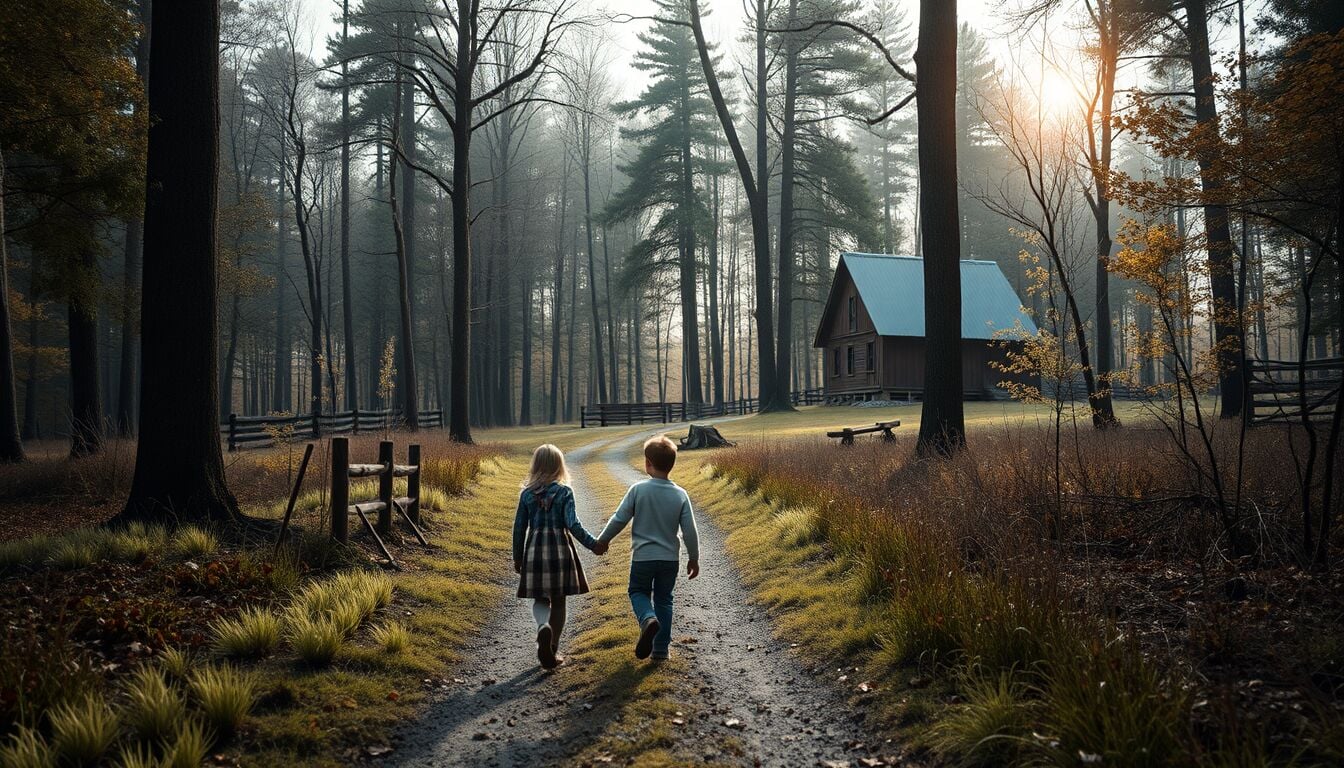 Famiglia dispersa nel bosco, decisione inattesa sul futuro dei bambini a Vasto