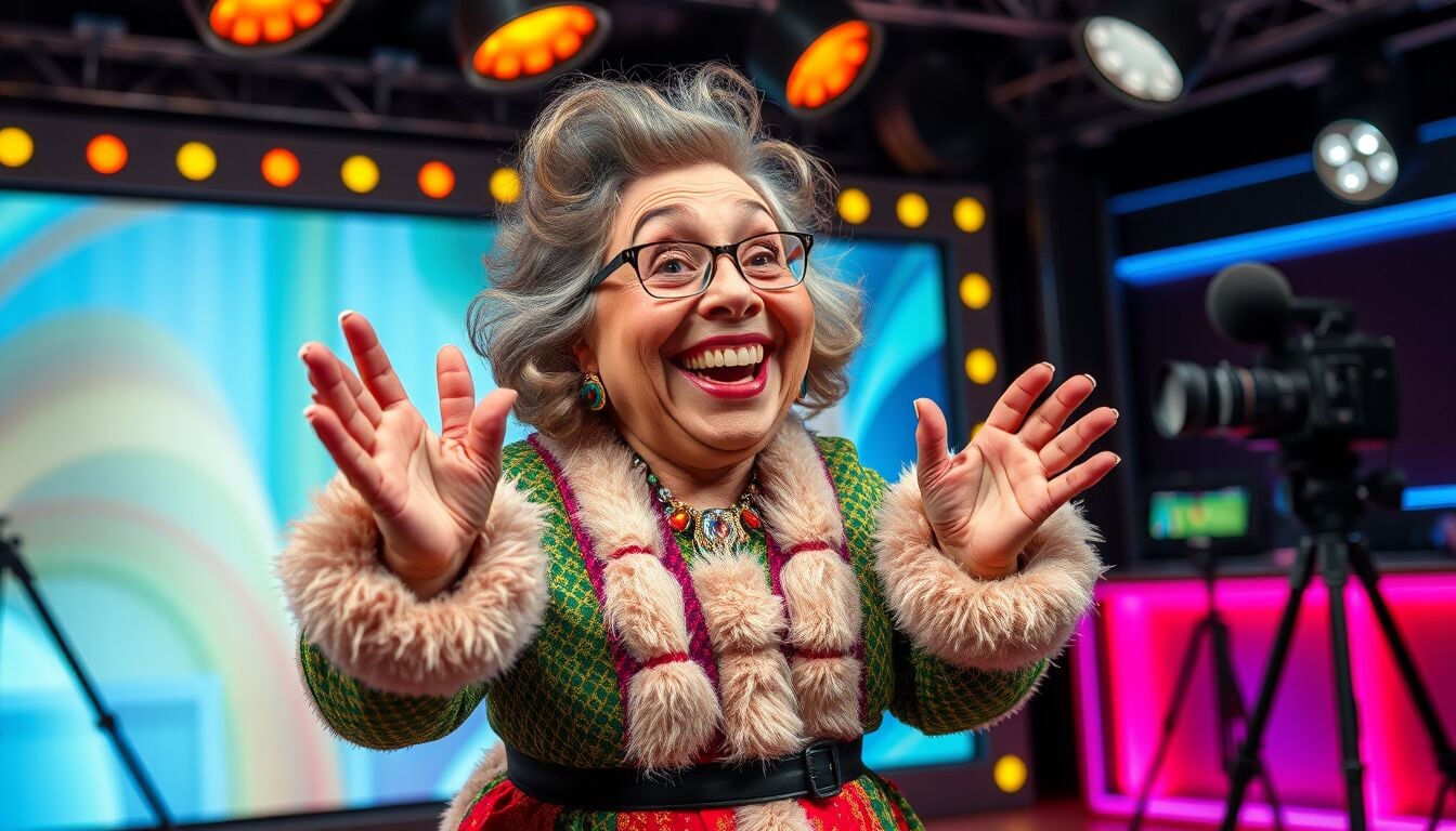 Giulia Vecchio sorprende al GialappaShow con l’imitazione di Iva Zanicchi