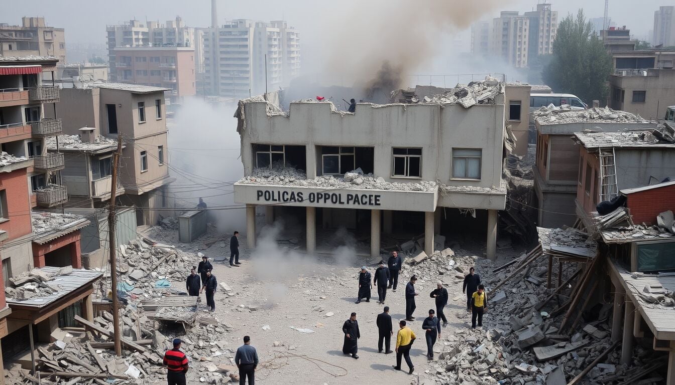 Iran, raid devastante su commissariato Teheran provoca morti e dispersi