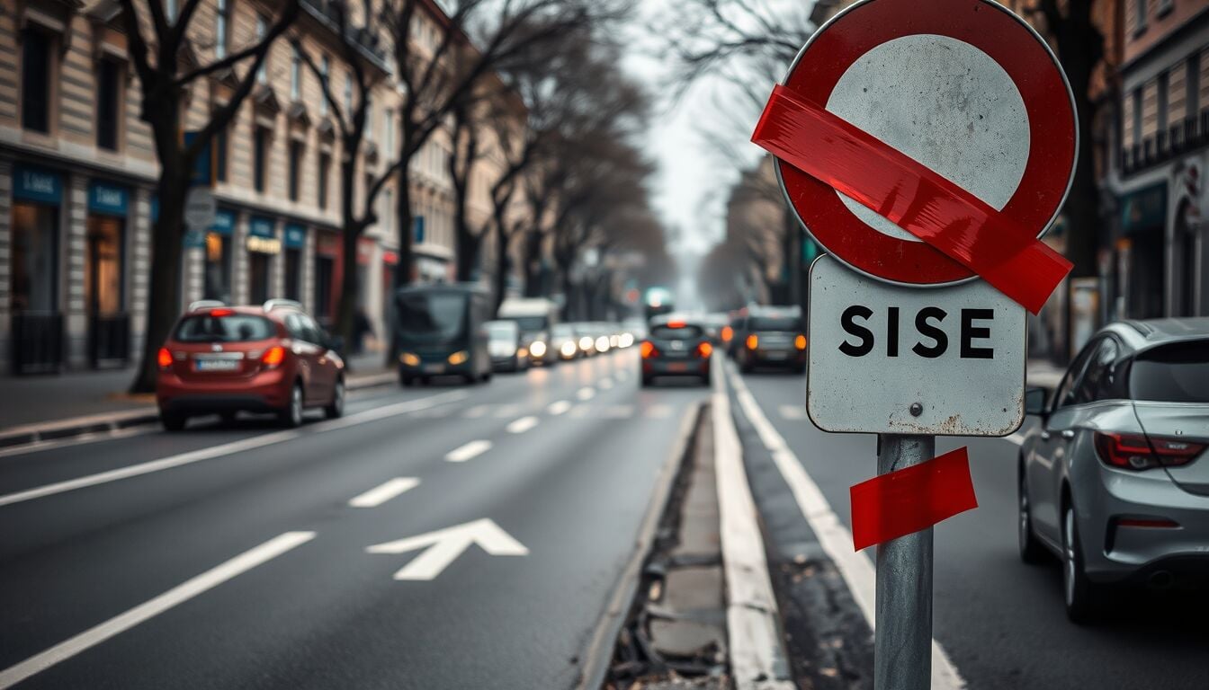 Milano cancella decine di migliaia di multe per cartelli stradali alterati con scotch