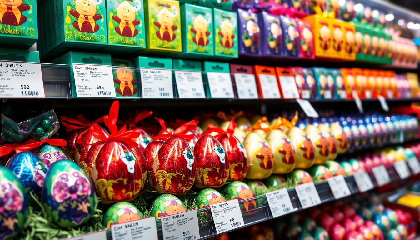 Pasqua, rincari choc sulle uova di cioccolato nonostante cacao in calo