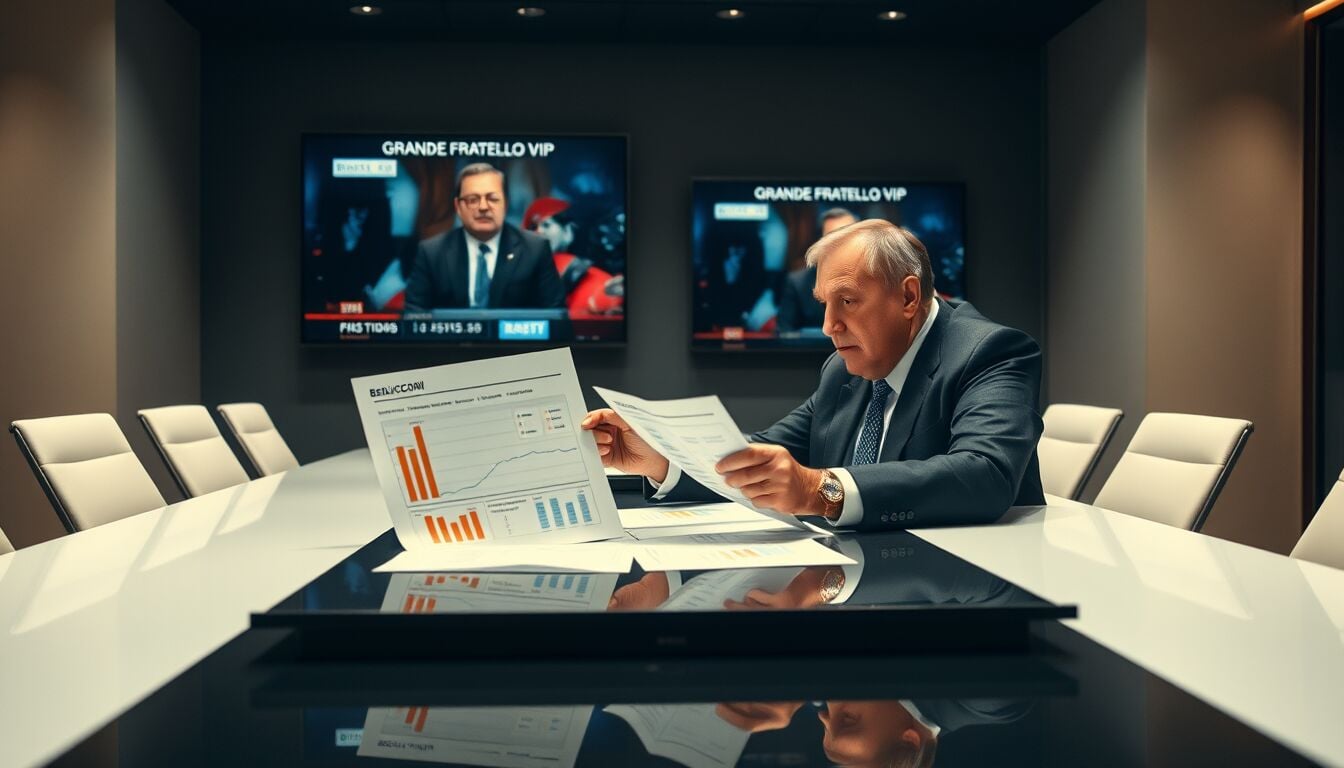 Pier Silvio Berlusconi analizza il calo di ascolti del Grande Fratello Vip