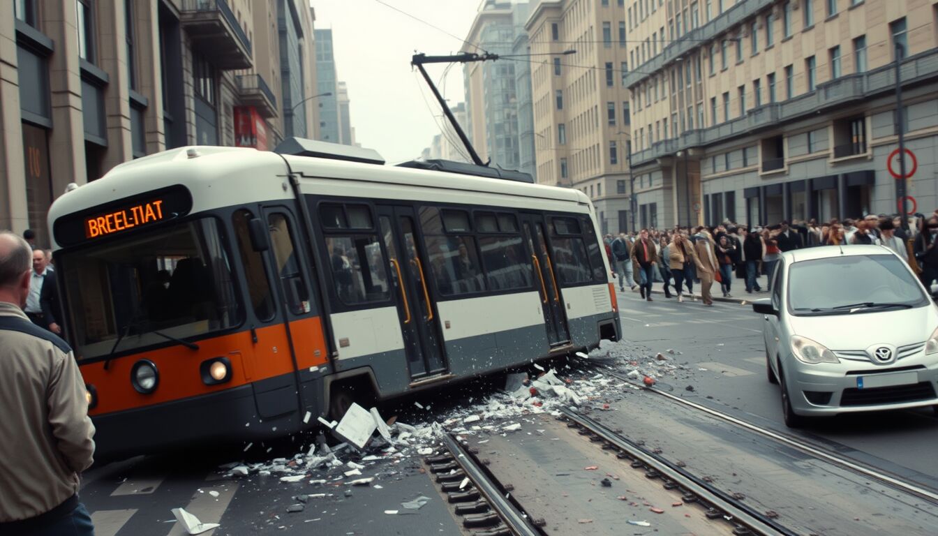 Roma, il precedente del tram deragliato e le inquietanti analogie