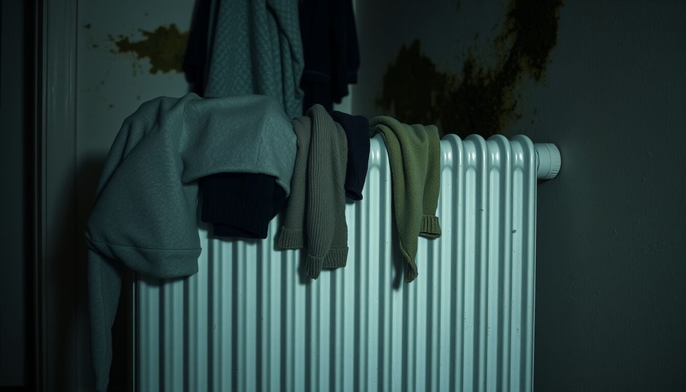 Termosifoni e panni bagnati, gli esperti avvertono sul rischio muffe e danni alle vie respiratorie