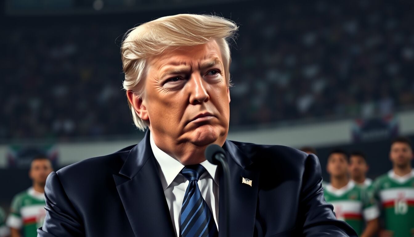 Trump accoglie la nazionale iraniana ai Mondiali ma ne mette in dubbio l’opportunità politica