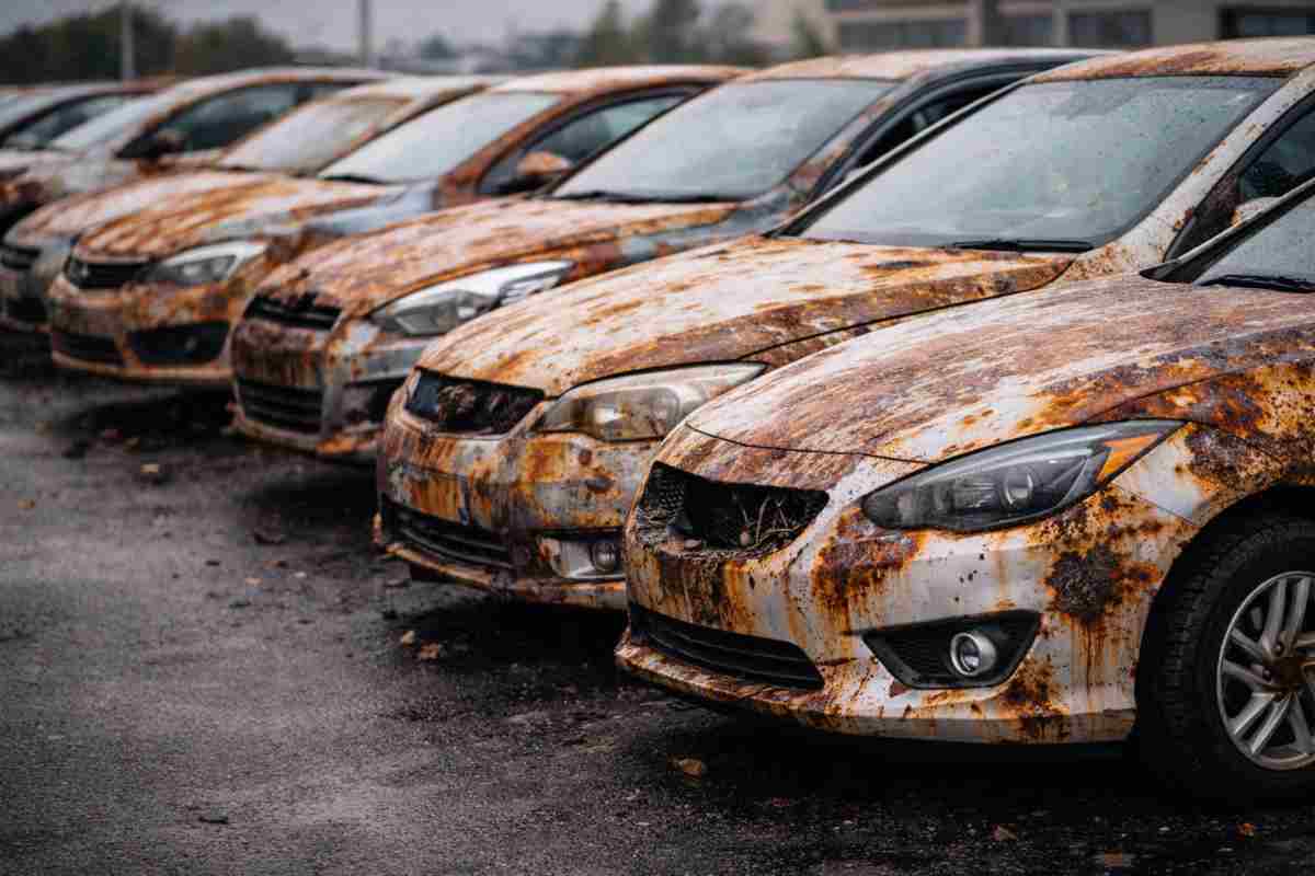 ruggine auto recenti