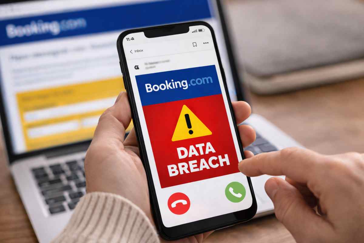 booking attacco haker