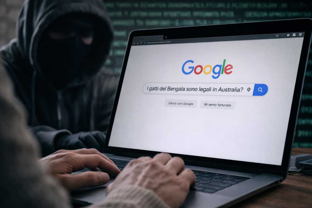 attacco hacker pagina di ricerca google