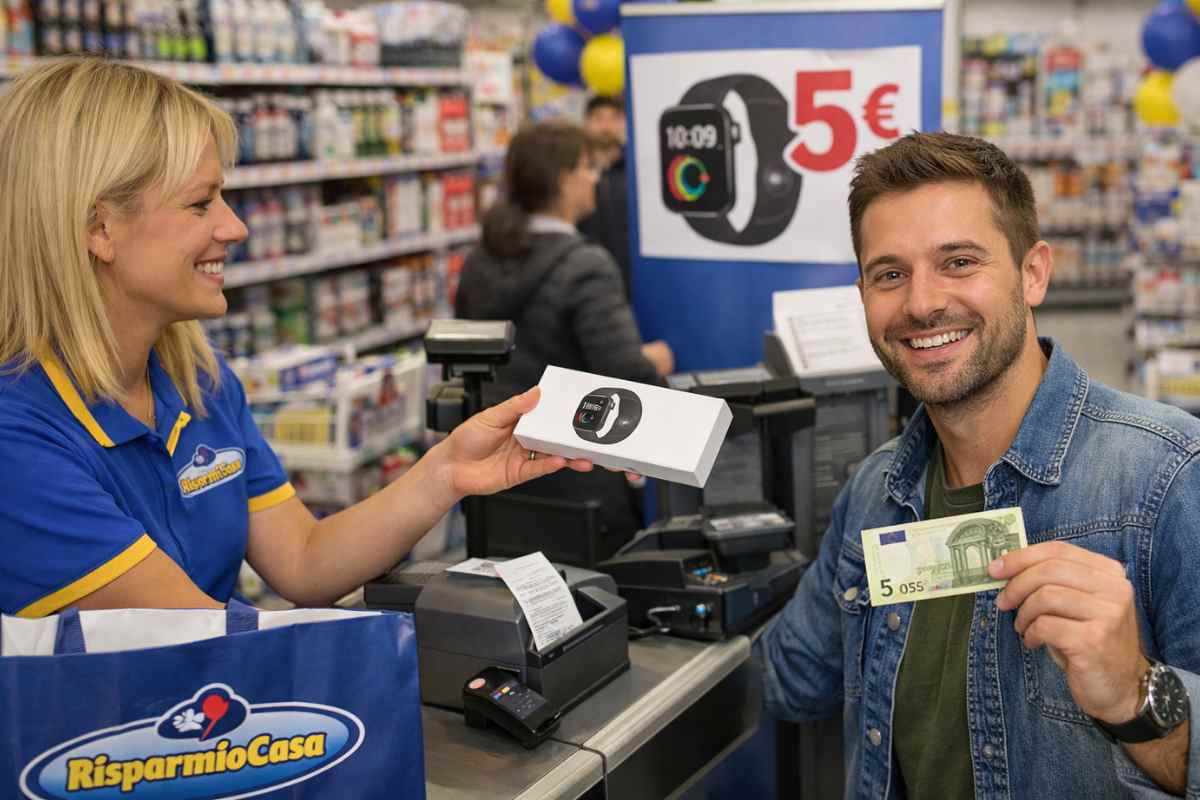 RisparmioCasa fa un regalo inaspettato ai nuovi clienti: lo smartwatch più ambito del momento a soli 5 EURO - Webnews.it