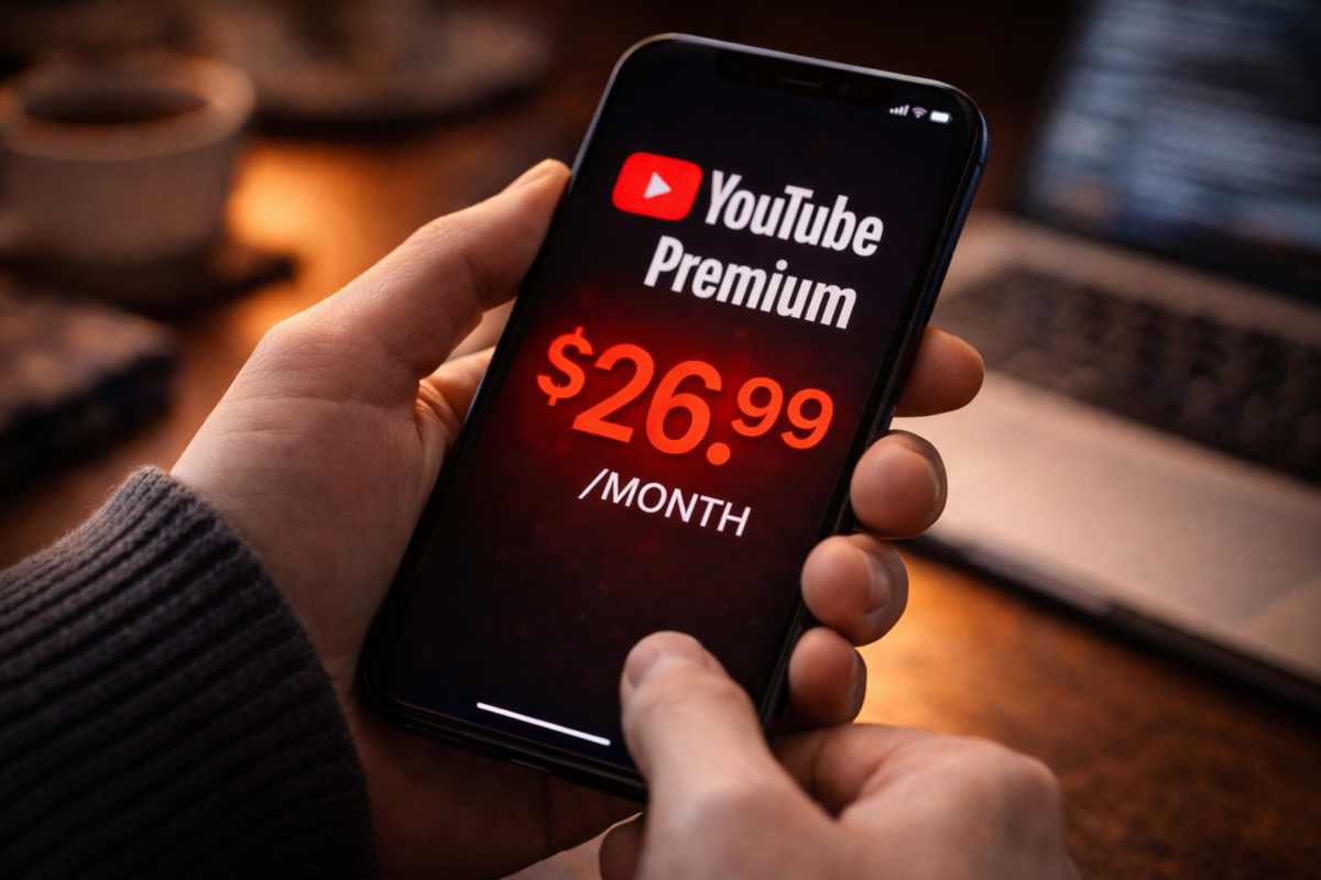 youtube aumento prezzi