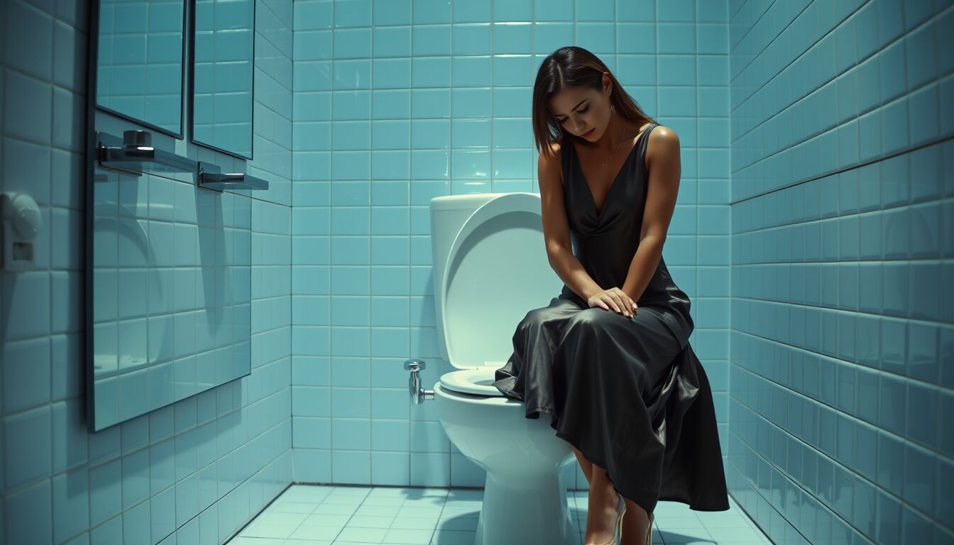 Adriana Volpe si isola in bagno e rifiuta di uscire