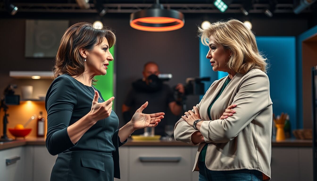 Alessandra Mussolini accusa Adriana Volpe e scatena nuova bufera televisiva