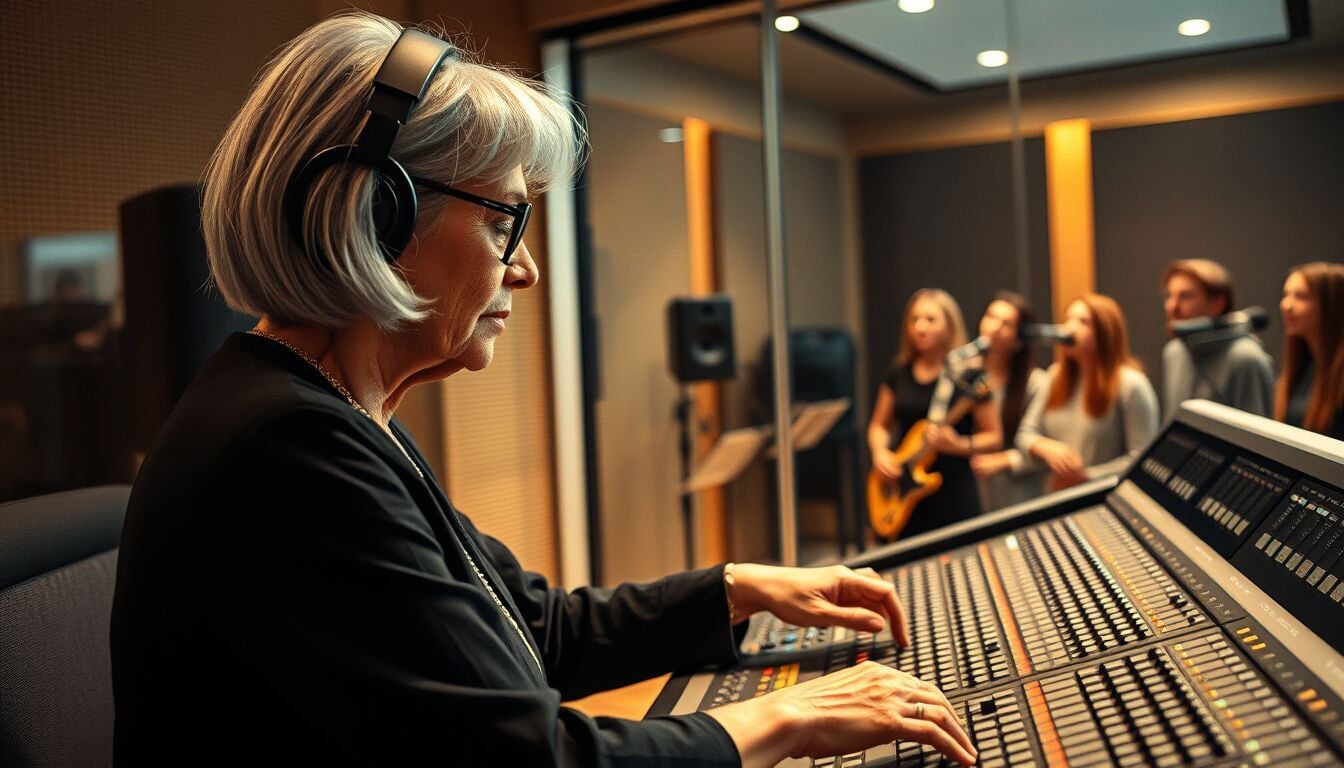 Donna visionaria rivoluziona la musica lavorando dietro le quinte