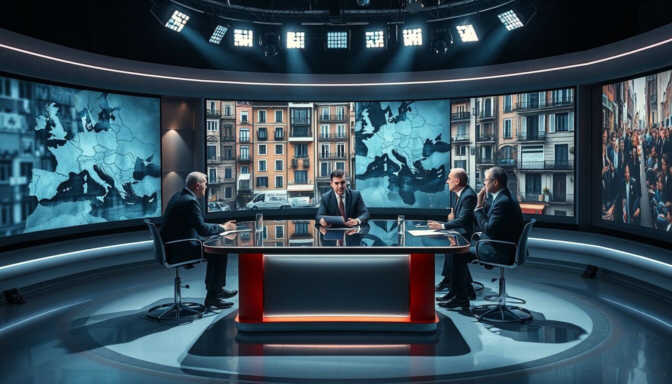 Dritto e Rovescio analizza geopolitica, case occupate e allarme sicurezza